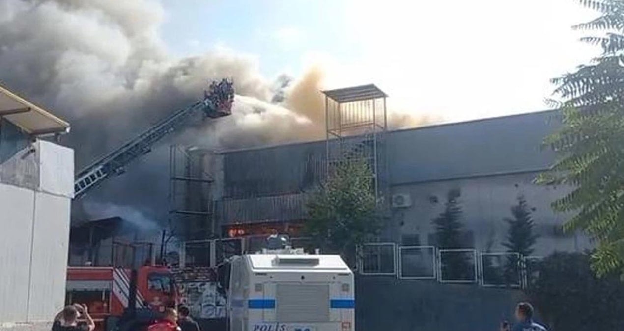 CHP’li vekilin ailesinin iş yerinde yangın